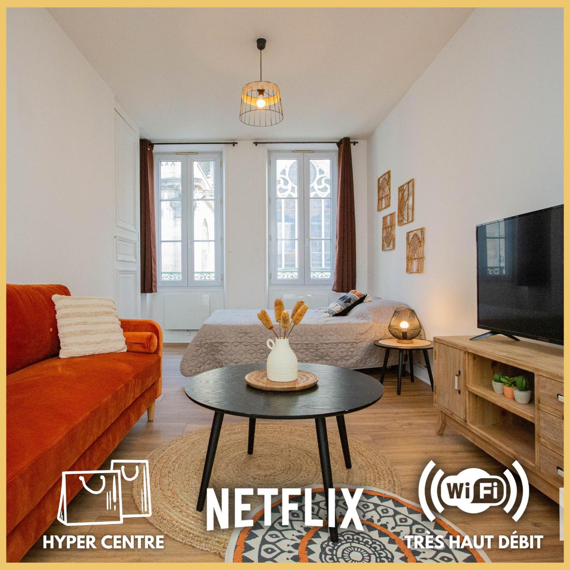 Ferienwohnung O Centre- Chaleureux - Fibre - Netflix Montargis Exterior foto