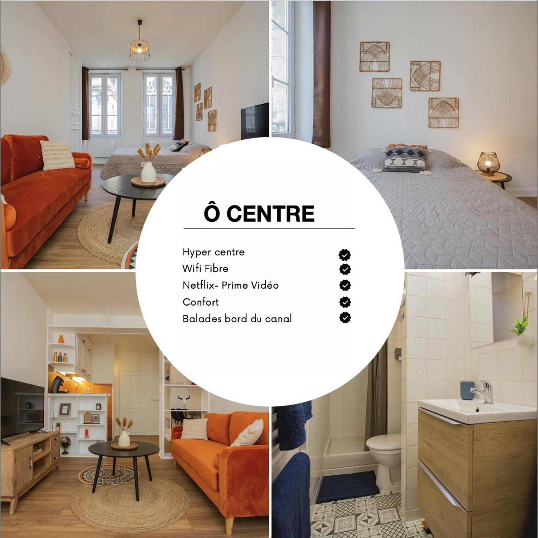 Ferienwohnung O Centre- Chaleureux - Fibre - Netflix Montargis Exterior foto