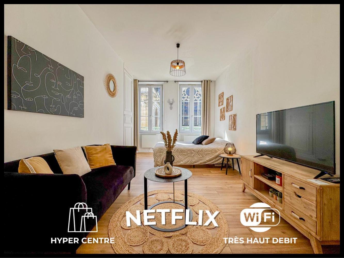 Ferienwohnung O Centre- Chaleureux - Fibre - Netflix Montargis Exterior foto